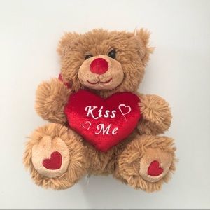 Kiss Me Teddy Bear